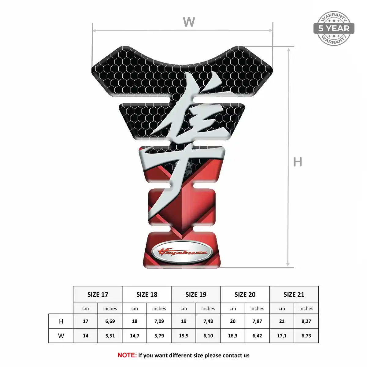 Suzuki Tank Pad Guard Signature Grade