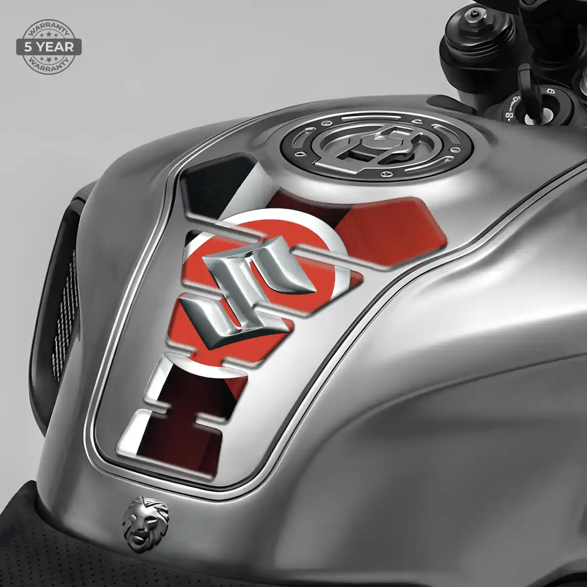 Suzuki Tank Pad Motorbike Refined Design