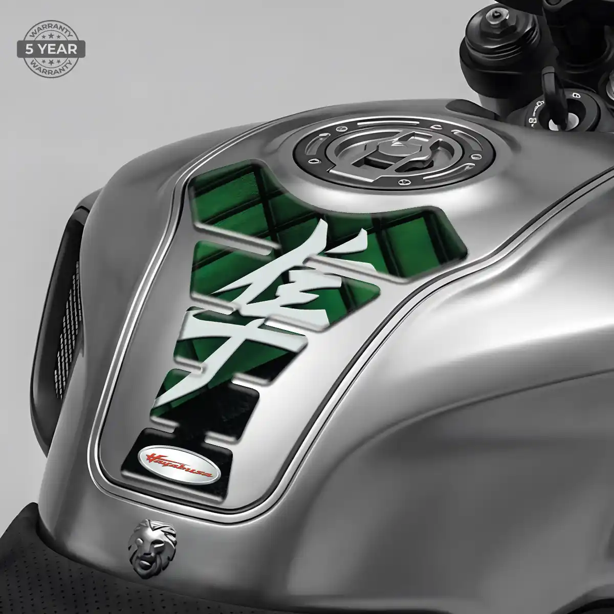 Suzuki Tank Pad Motorbike Sleek Style