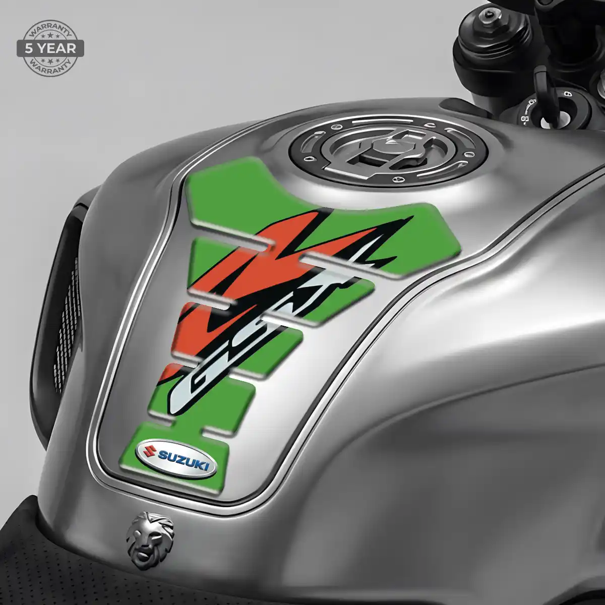 Suzuki Tank Pad Motorcycle Sleek Style