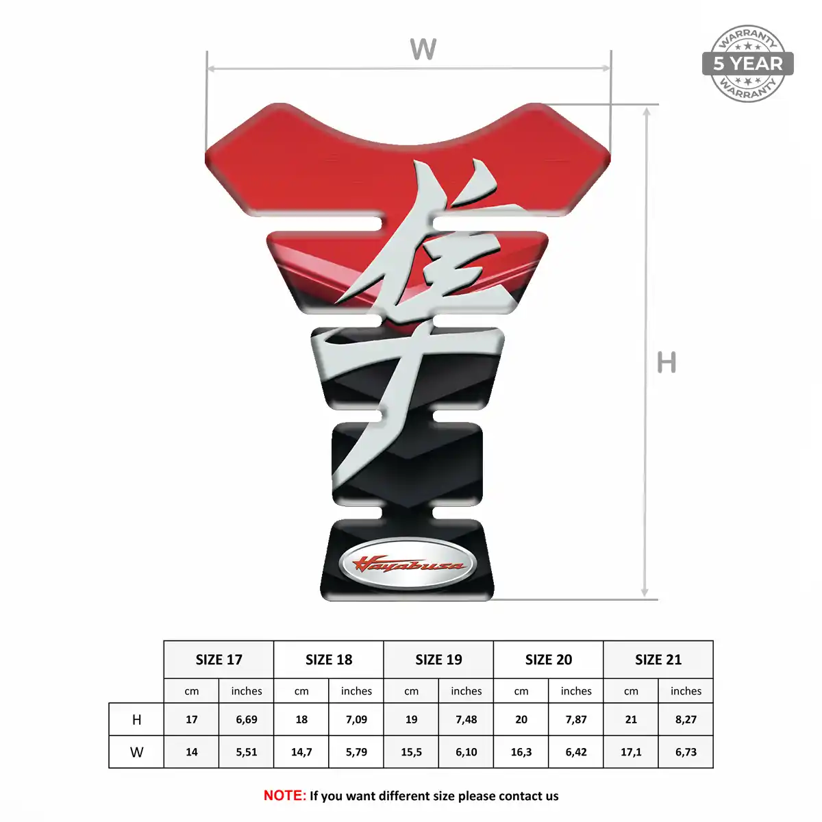 Suzuki Tank Pad Protector Motorcycle Elite Edition