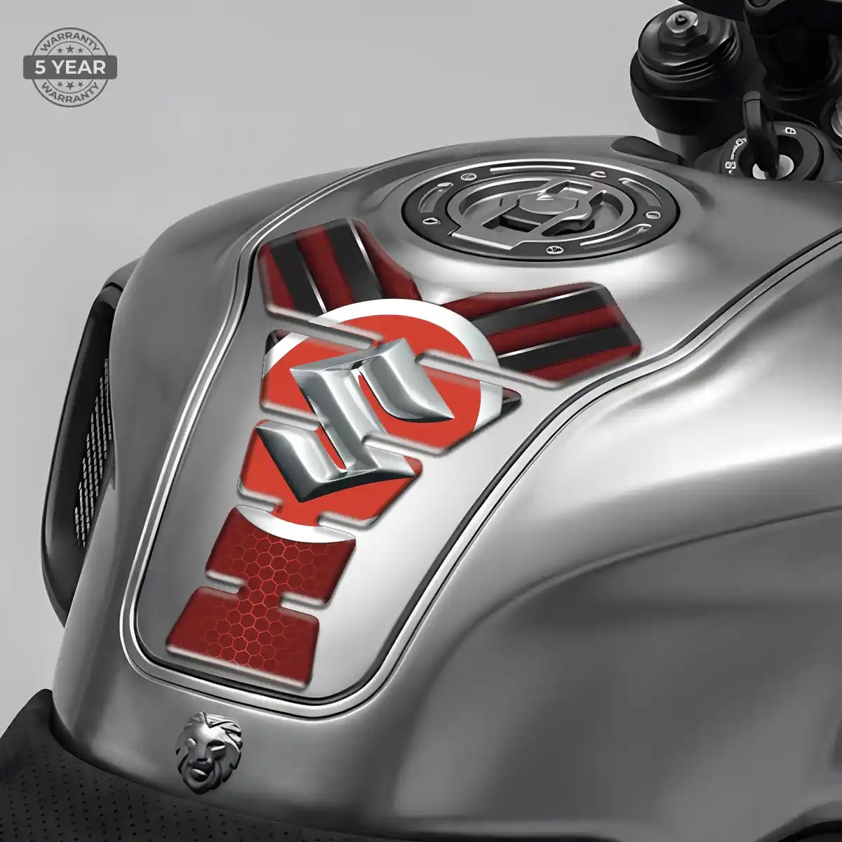 Suzuki Tank Pad Protector Motorcycle Sleek Style