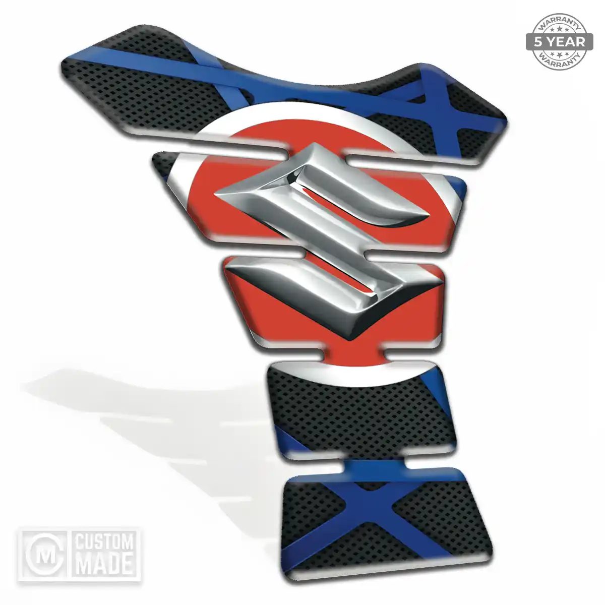 Suzuki Tank Pad Protector Refined Design