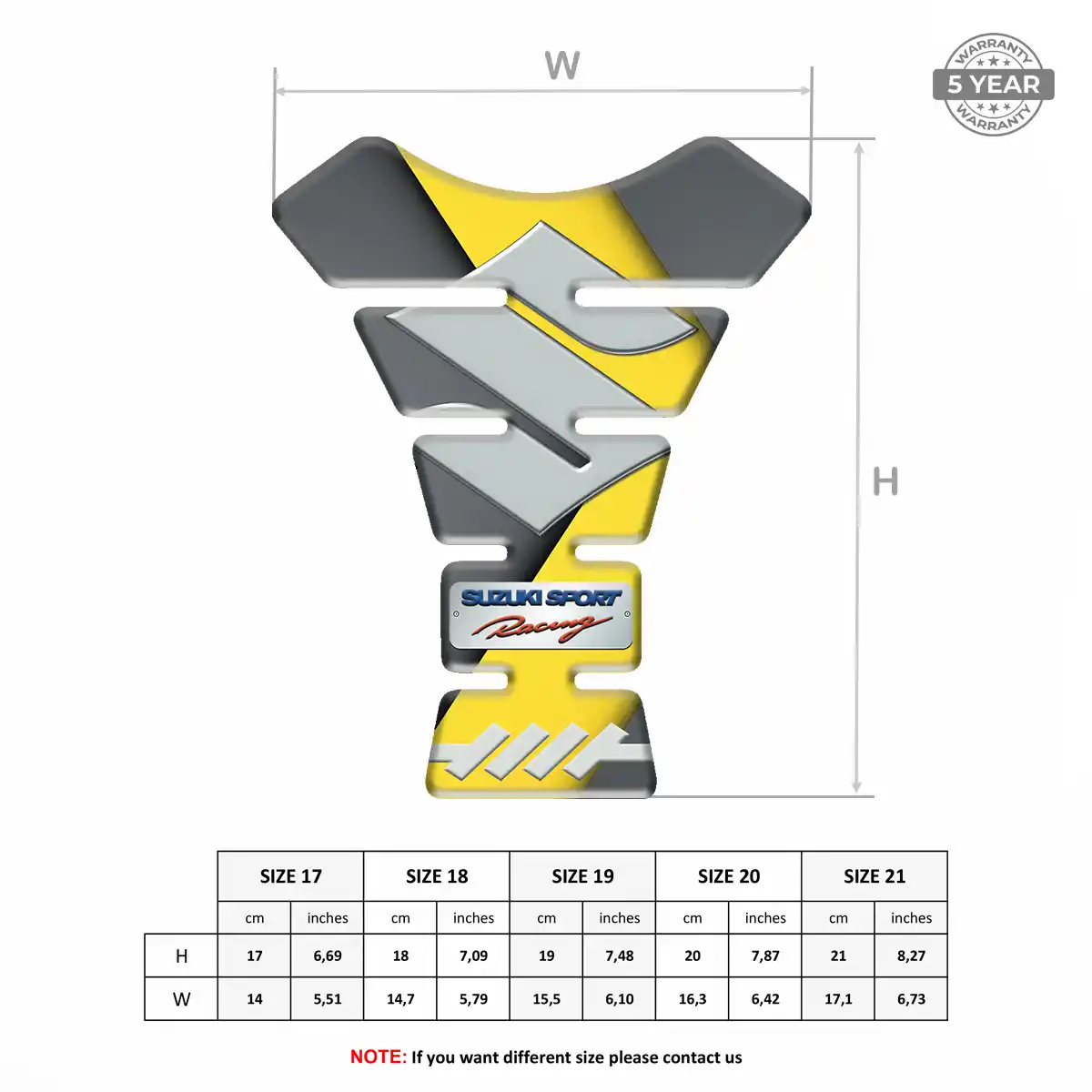 Suzuki Tank Pads Exclusive Series