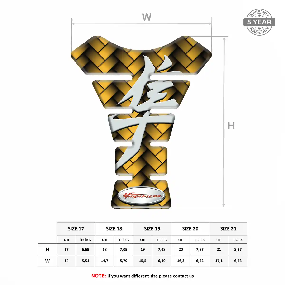 Suzuki Tank Pads Fuse Exclusive Series