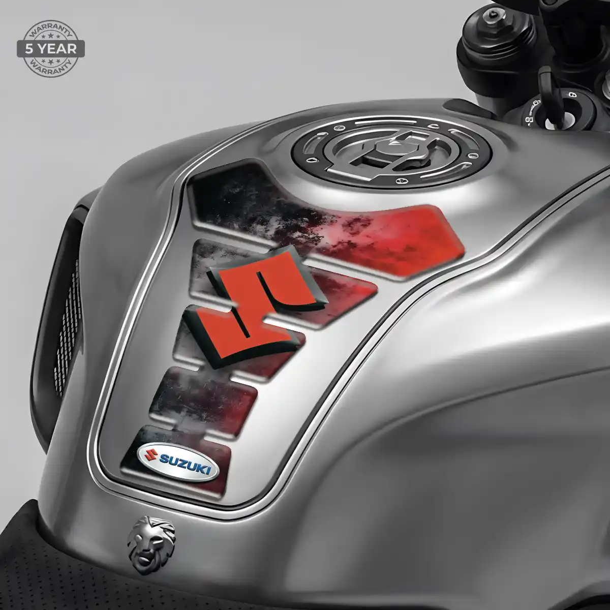 Suzuki Tank Pads Fuse Motorbike Prime Quality