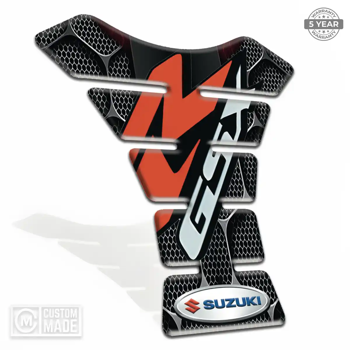Suzuki Tank Pads Fuse Motorbike Refined Design