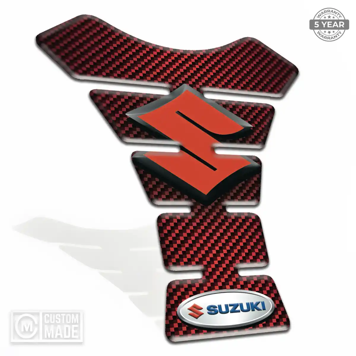 Suzuki Tank Pads Fuse Motorbike Sleek Style