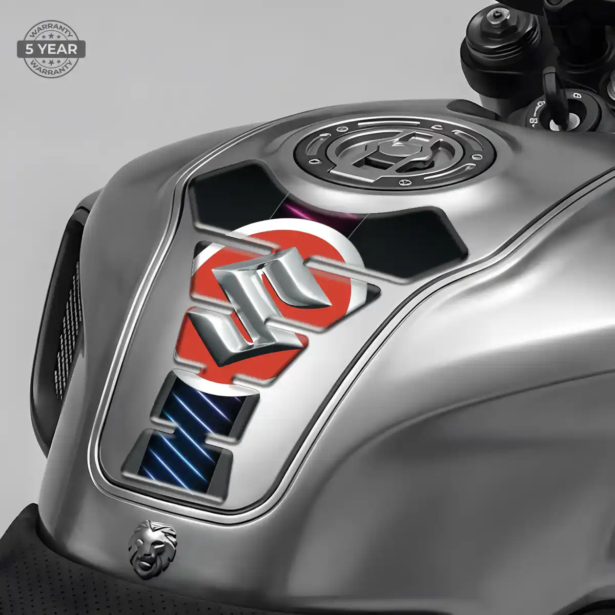Suzuki Tank Pads Fuse Motorcycle Deluxe Edition