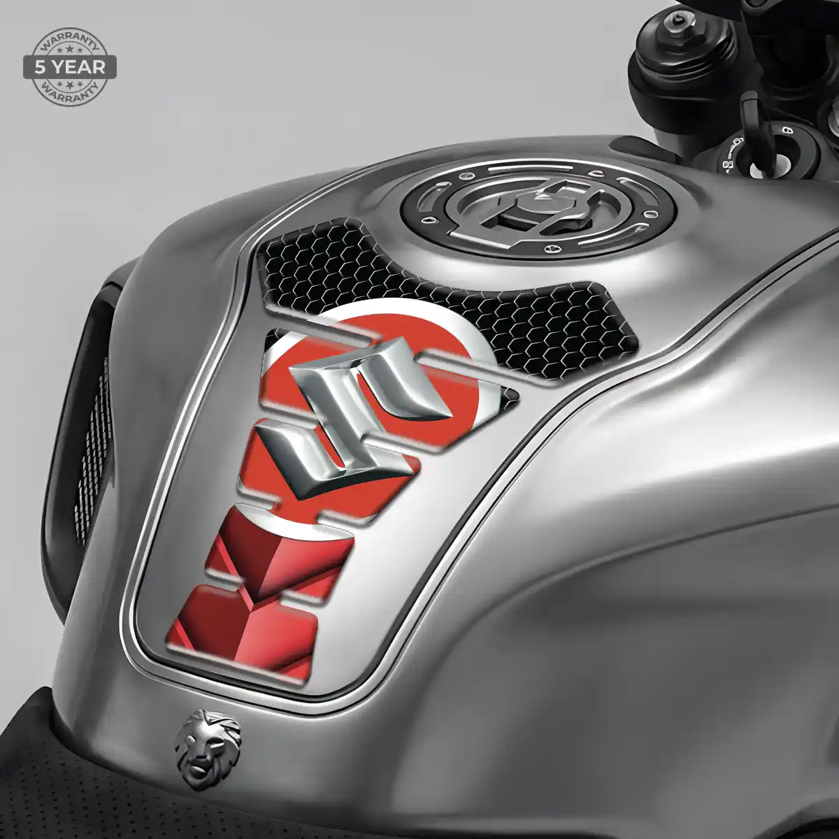 Suzuki Tank Pads Fuse Motorcycle Elite Finish