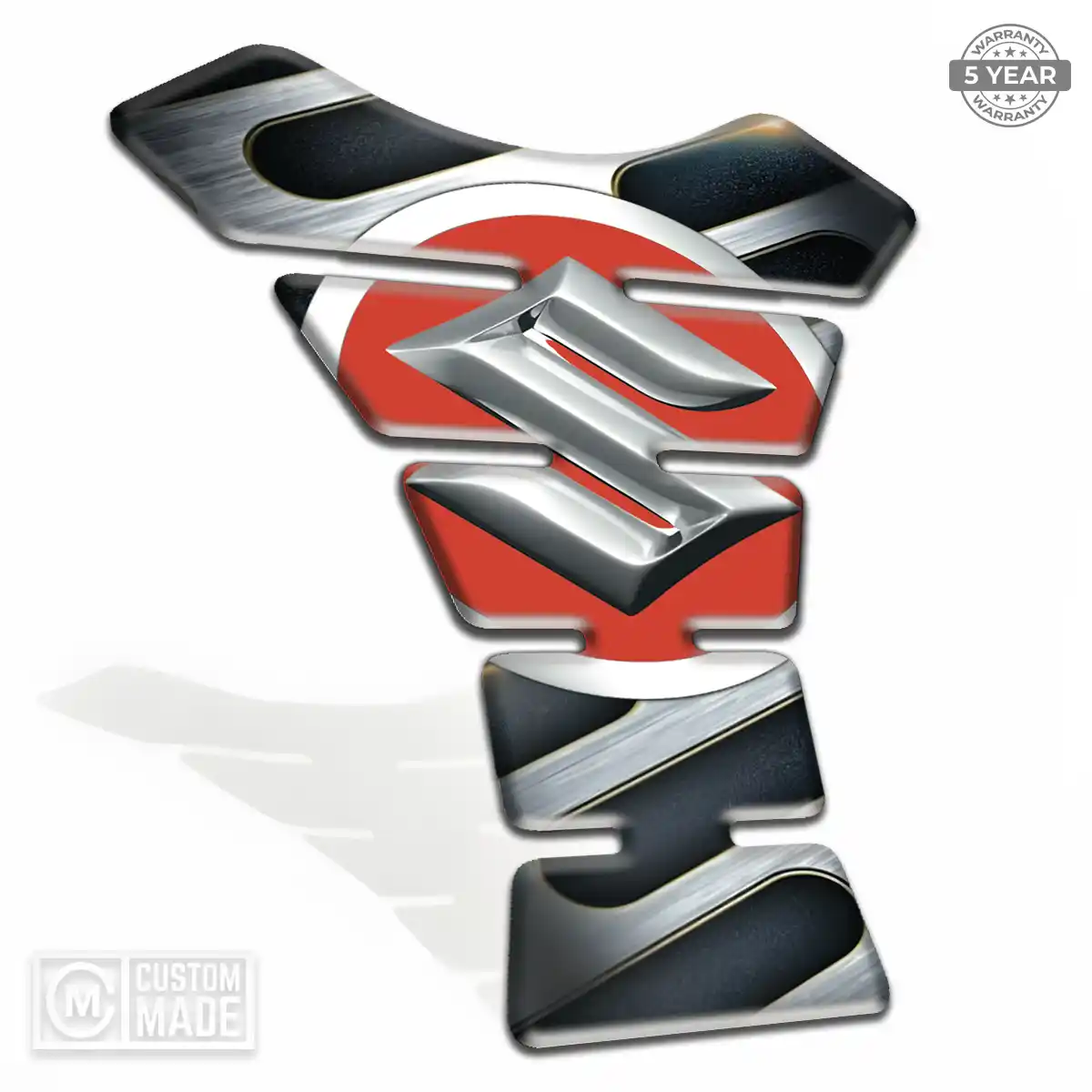 Suzuki Tank Pads Fuse Motorcycle Refined Design