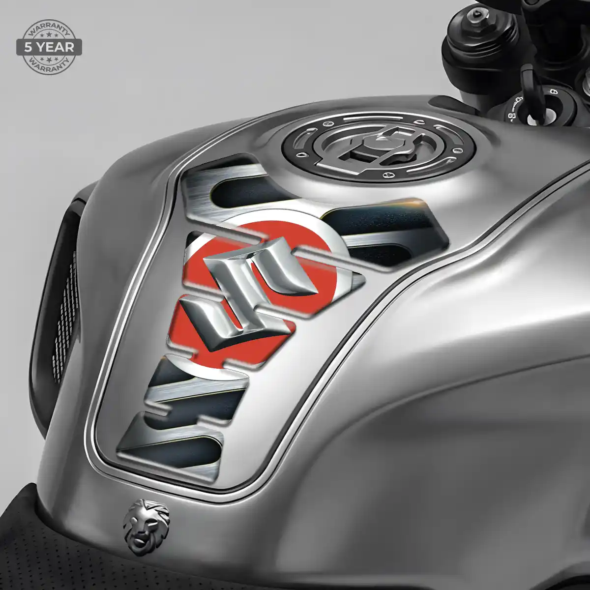 Suzuki Tank Pads Fuse Motorcycle Refined Design