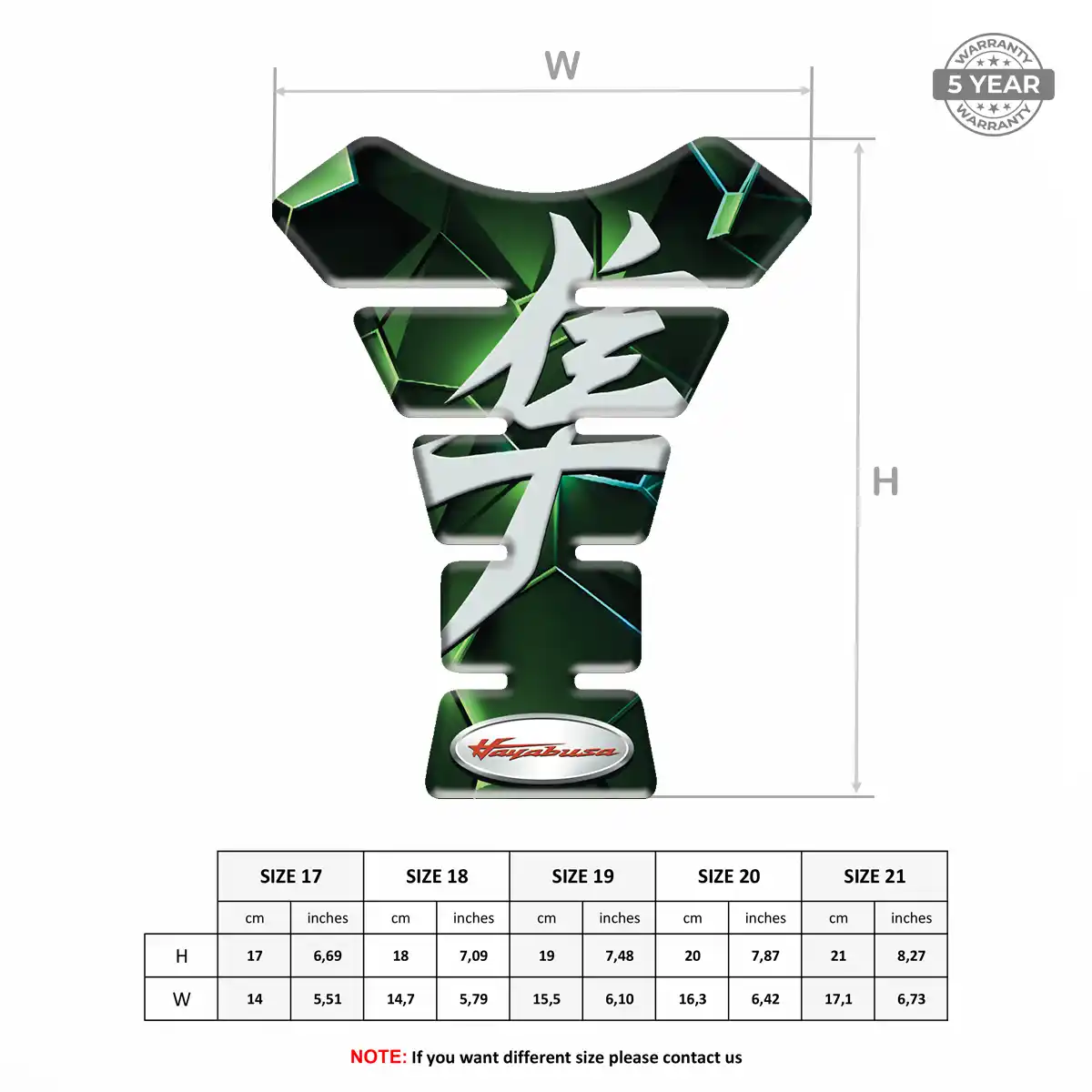 Suzuki Tank Pads Fuse Superior Craft