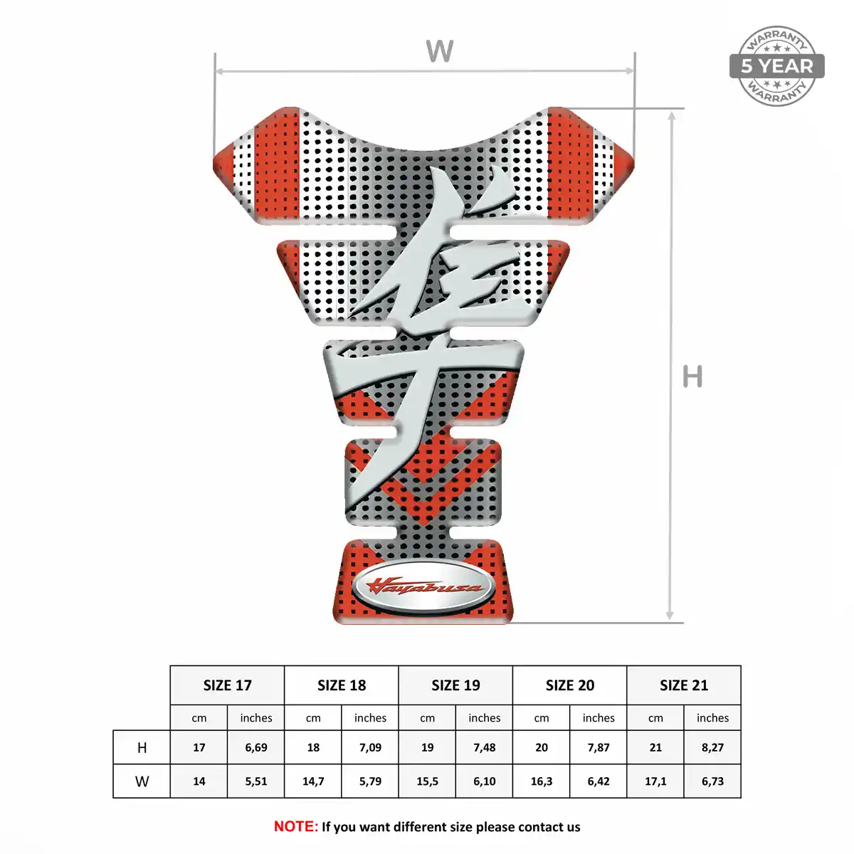 Suzuki Tank Pads Guards Motorbike Elite Edition