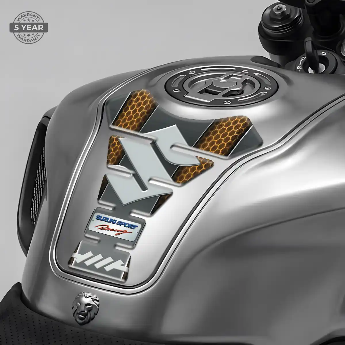 Suzuki Tank Pads Guards Motorbike Refined Design