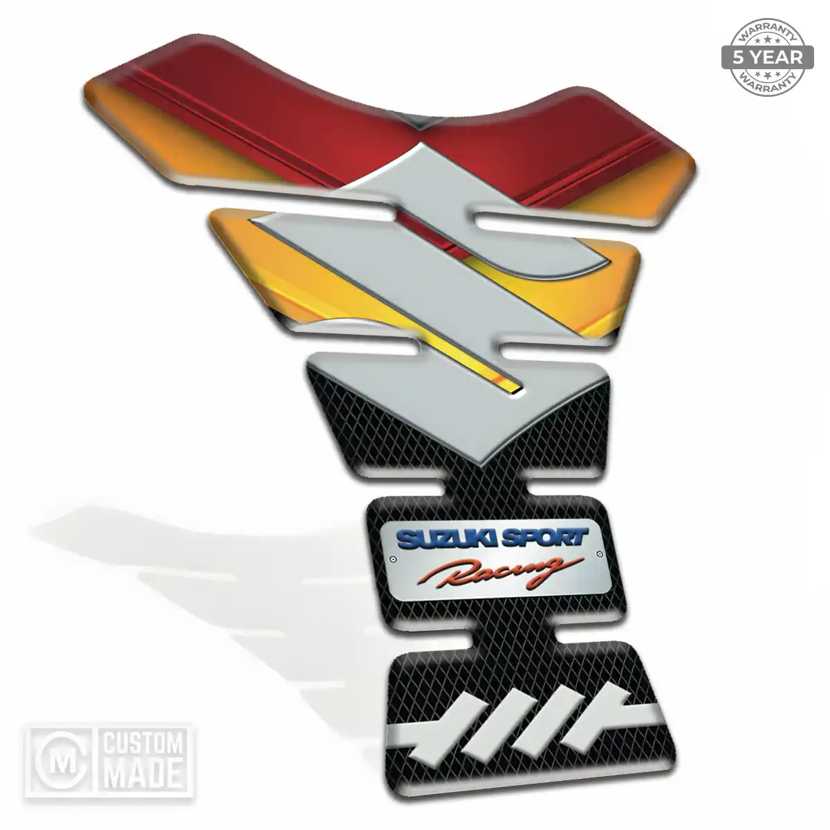 Suzuki Tank Pads Motorbike Elite Finish