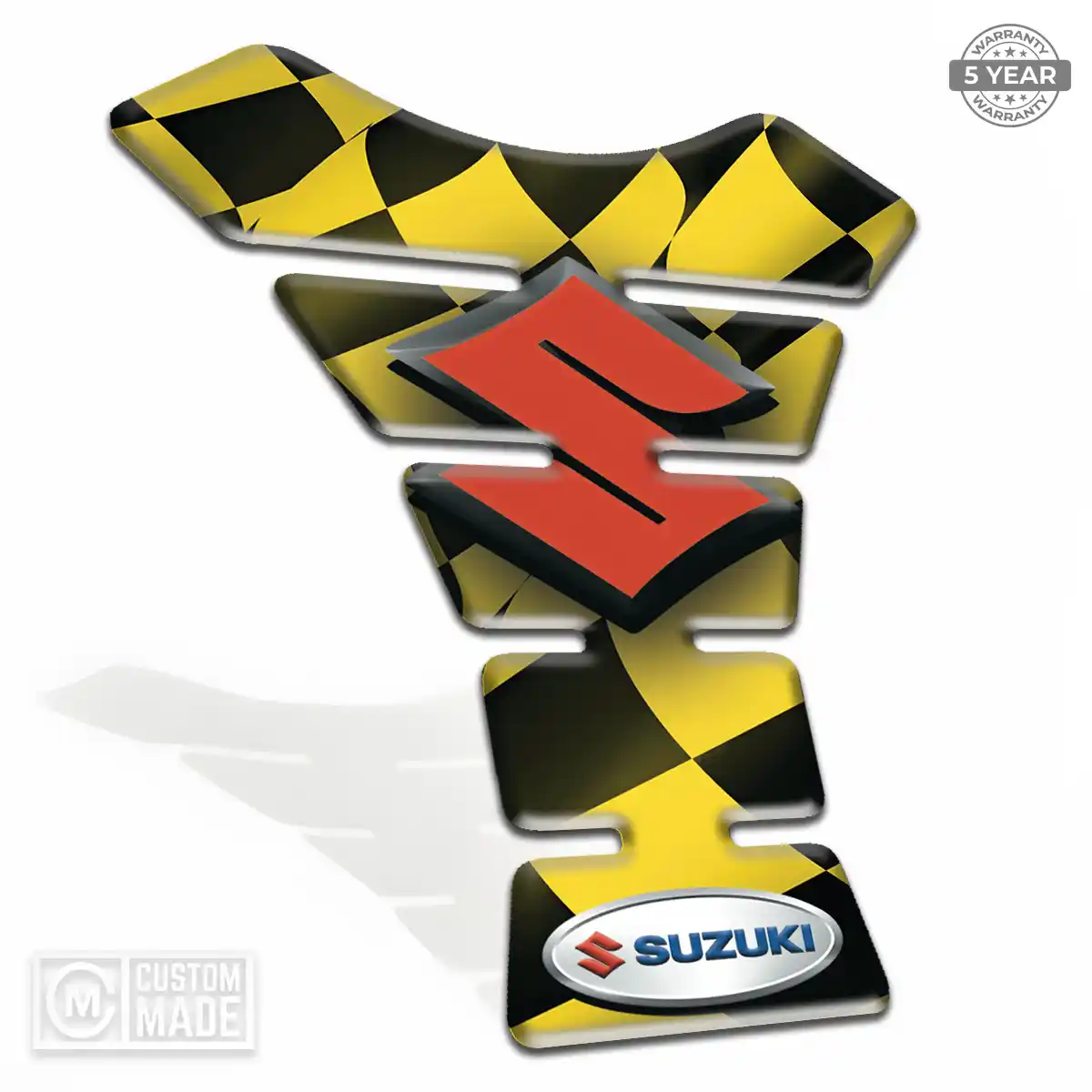 Suzuki Tank Pads Motorbike Refined Design