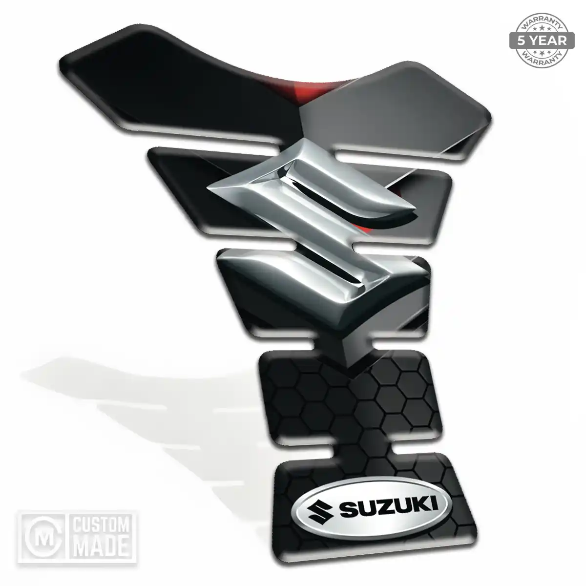 Suzuki Tank Pads Motorcycle Elite Finish