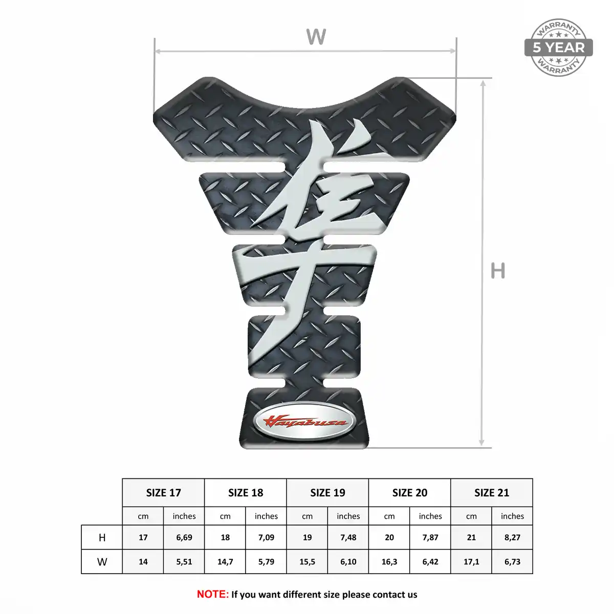 Suzuki Tank Pads Protector Motorbike Signature Grade