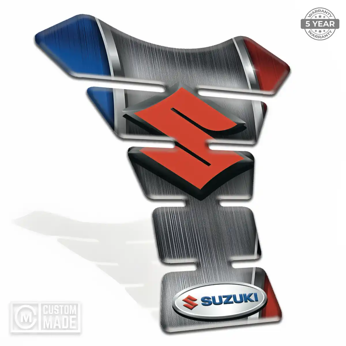Suzuki Tank Pads Protector Motorbike Sleek Style