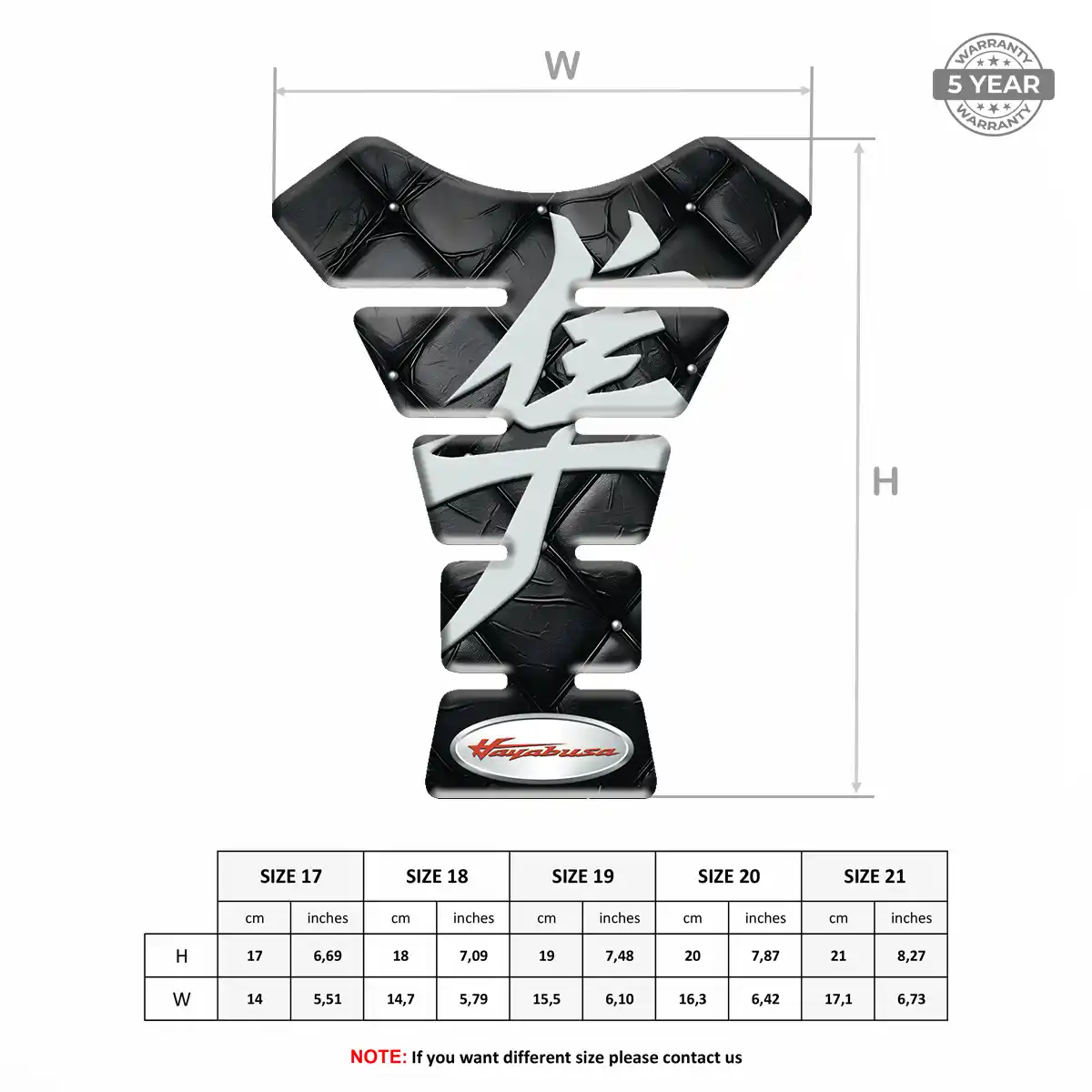 Suzuki Tank Pads Protector Prime Quality