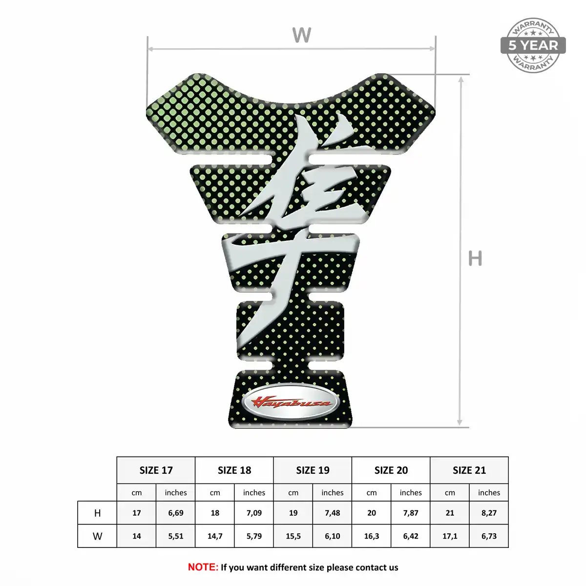 Suzuki Tank Pads Protector Sleek Style