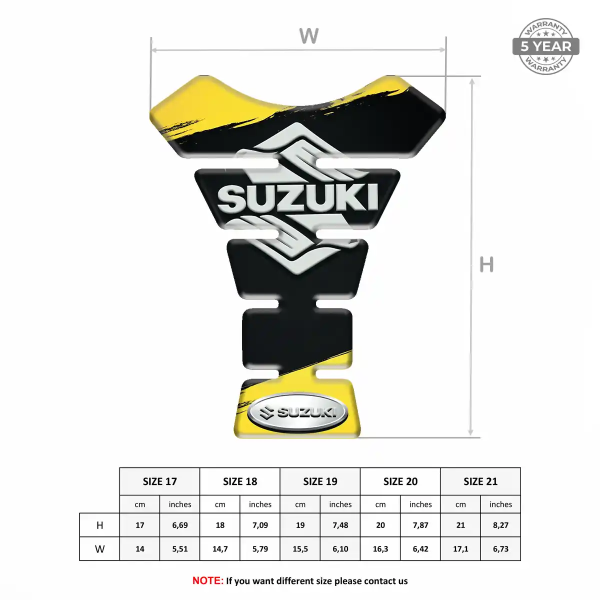 Suzuki Tank Protector Exclusive Series