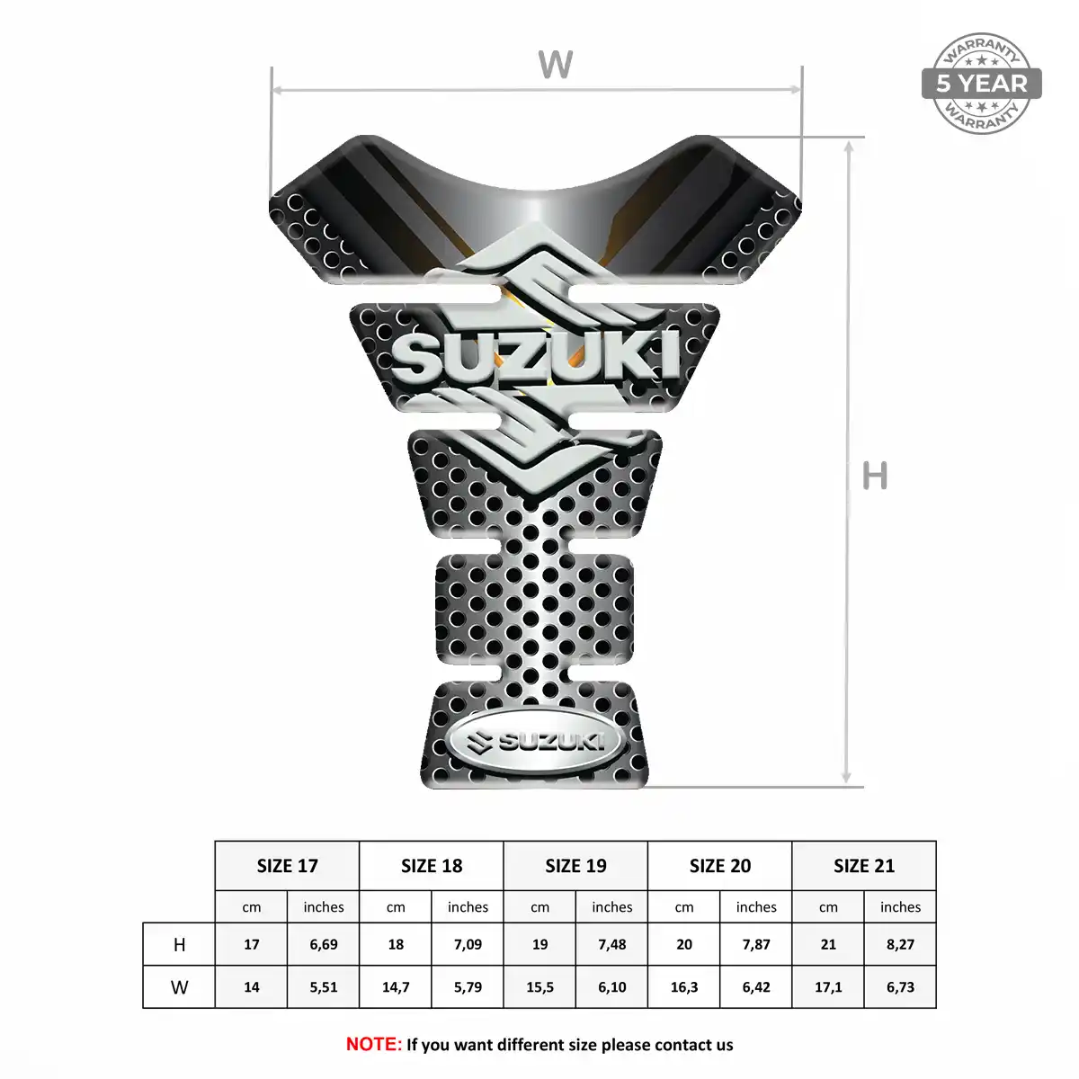 Suzuki Tank Protector Fuse Exclusive Series