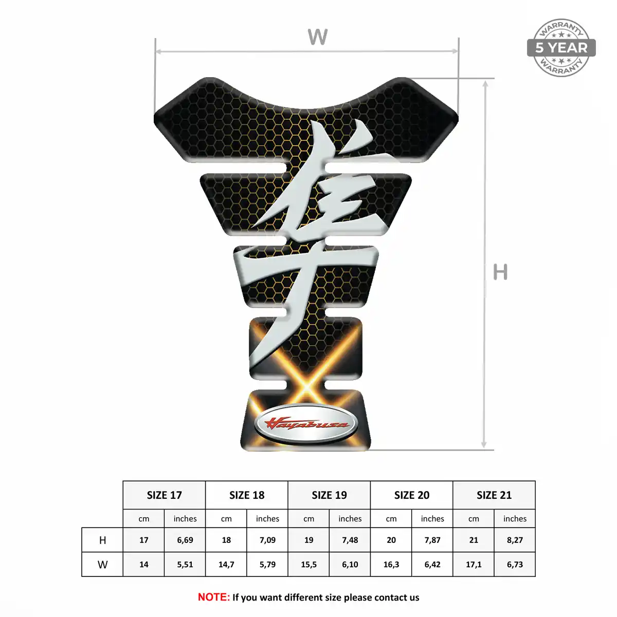 Suzuki Tank Protector Fuse Signature Grade