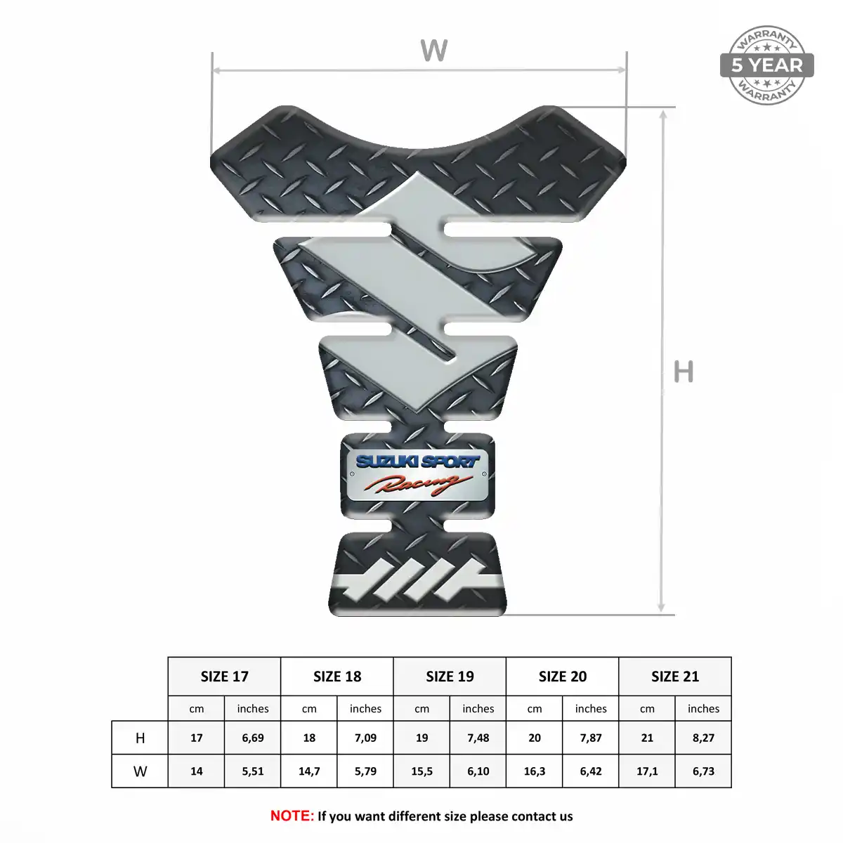 Suzuki Tank Protector Fuse Superior Craft
