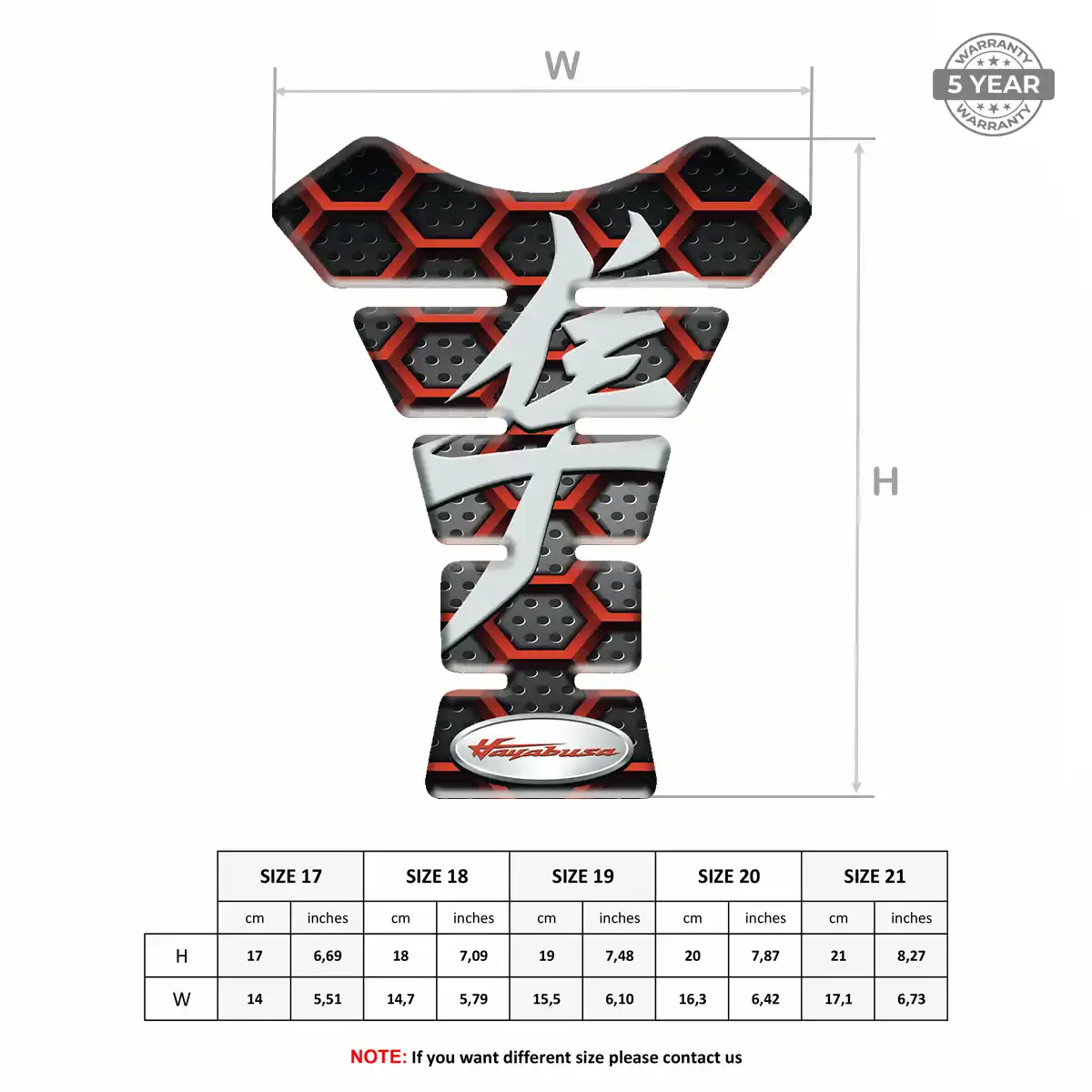 Suzuki Tank Protector Guard Motorbike Exclusive Series