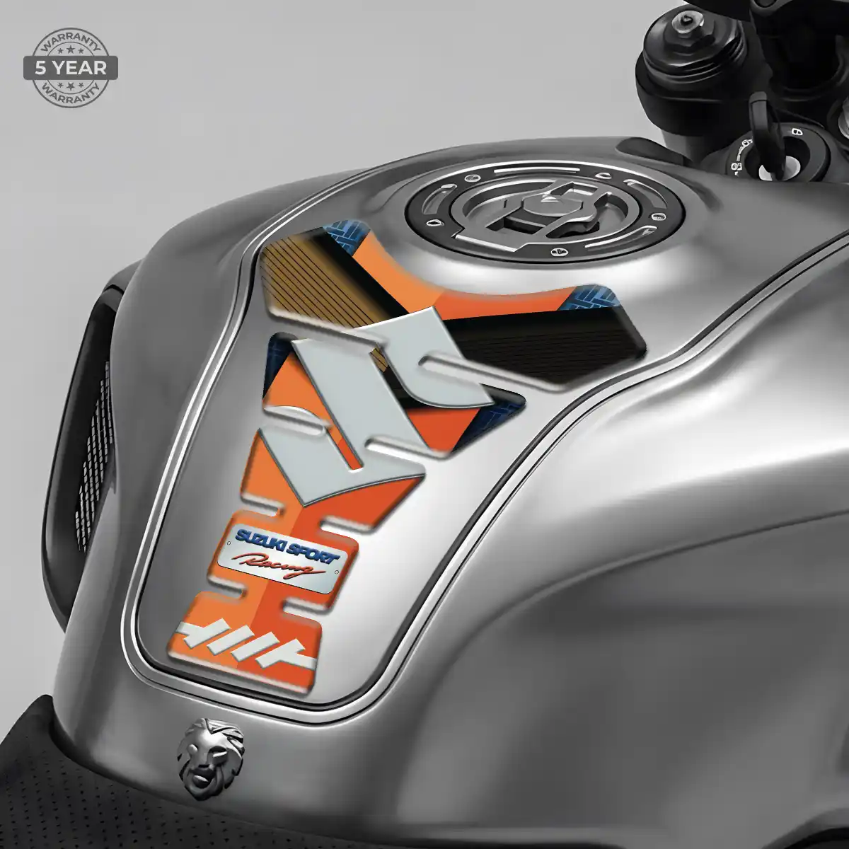Suzuki Tank Protector Guard Motorbike Sleek Style