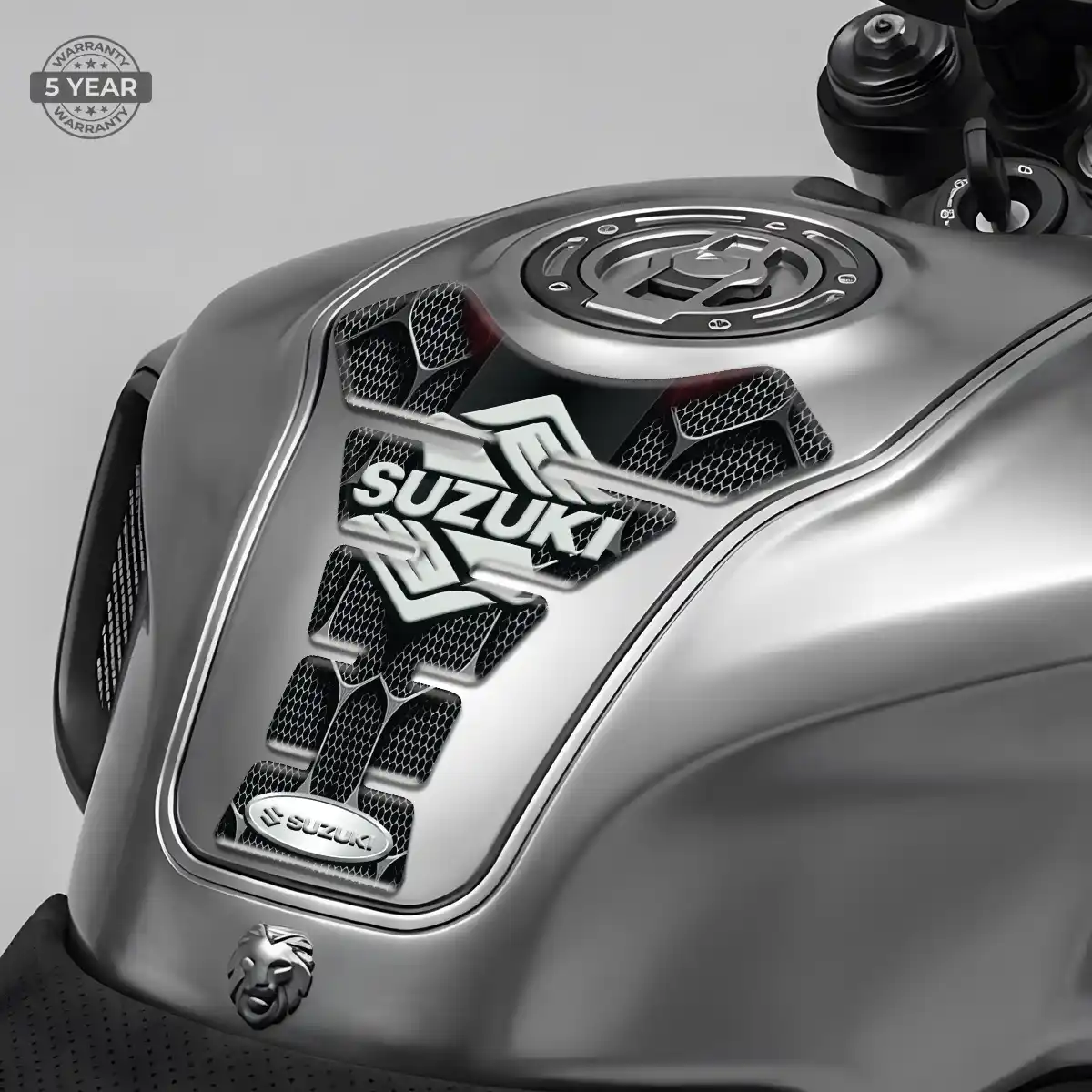 Suzuki Tank Protector Guards Motorcycle Refined Design