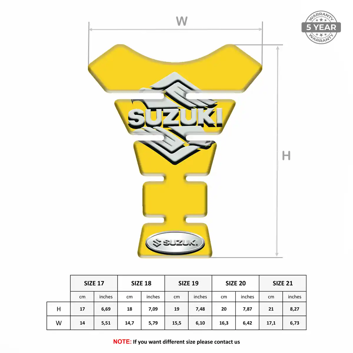 Suzuki Tank Protector Guards Prime Quality
