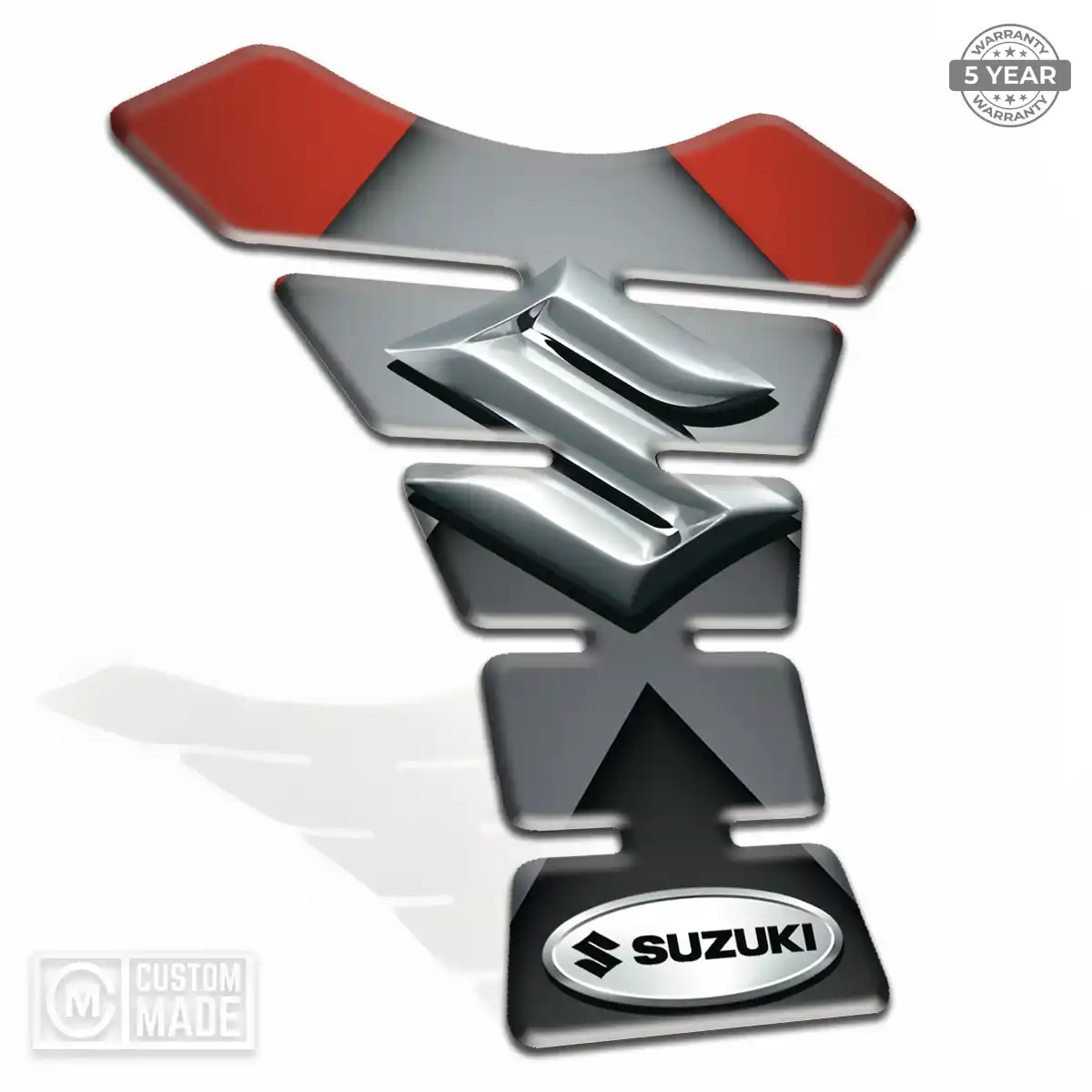 Suzuki Tank Protector Guards Refined Design