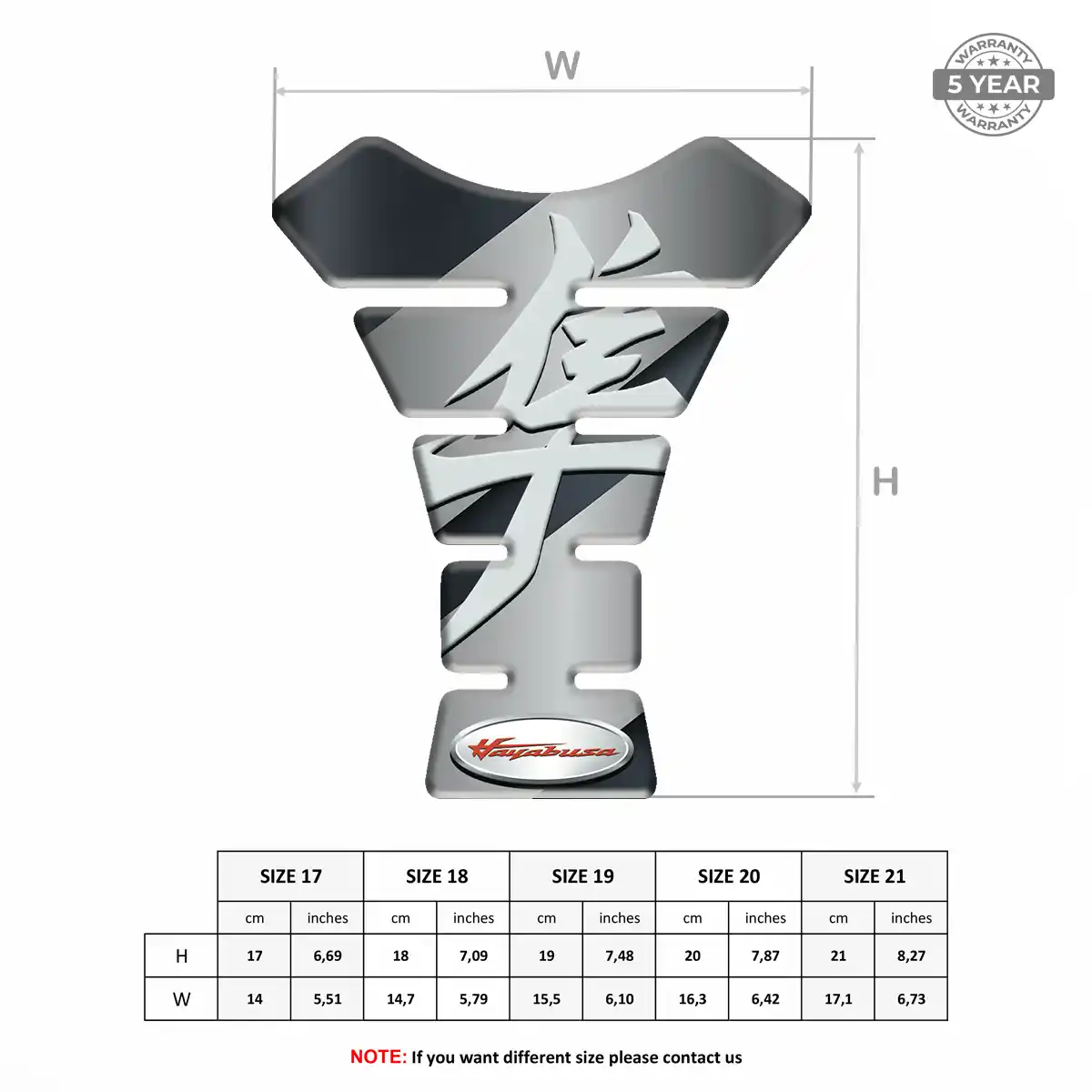 Suzuki Tank Protector Pad Elite Edition
