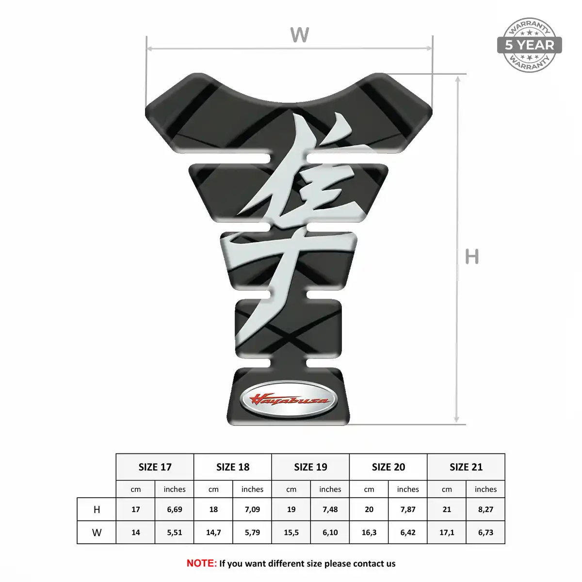 Suzuki Tank Protector Pad Motorbike Prime Quality