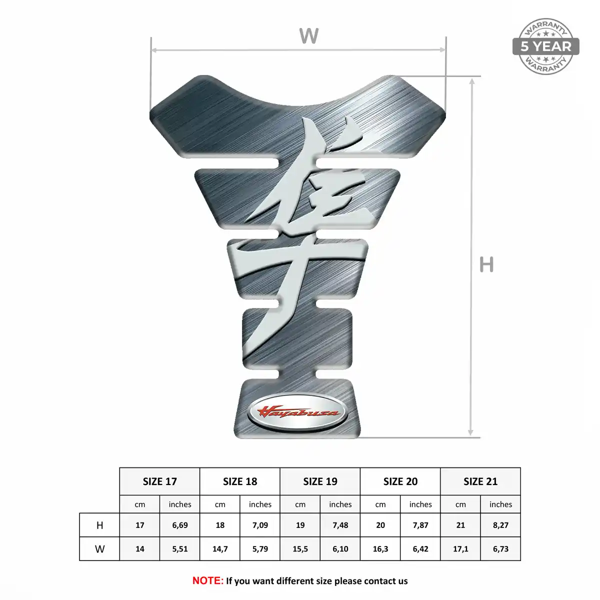 Suzuki Tank Protector Pad Motorbike Signature Grade