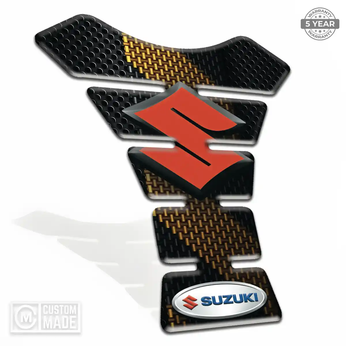 Suzuki Tank Protector Pads Motorbike Sleek Style
