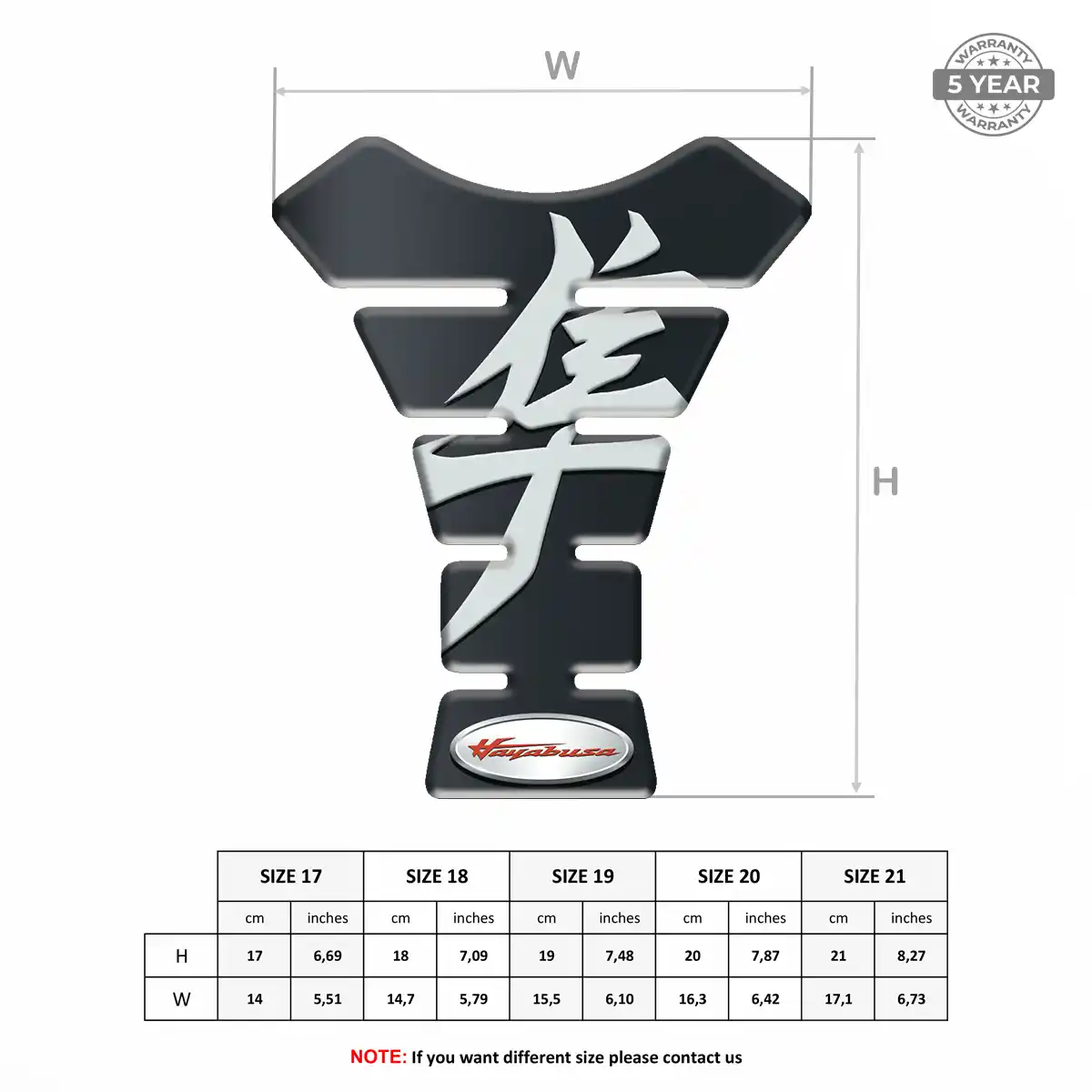 Suzuki Tank Protector Pads Motorcycle Elite Finish