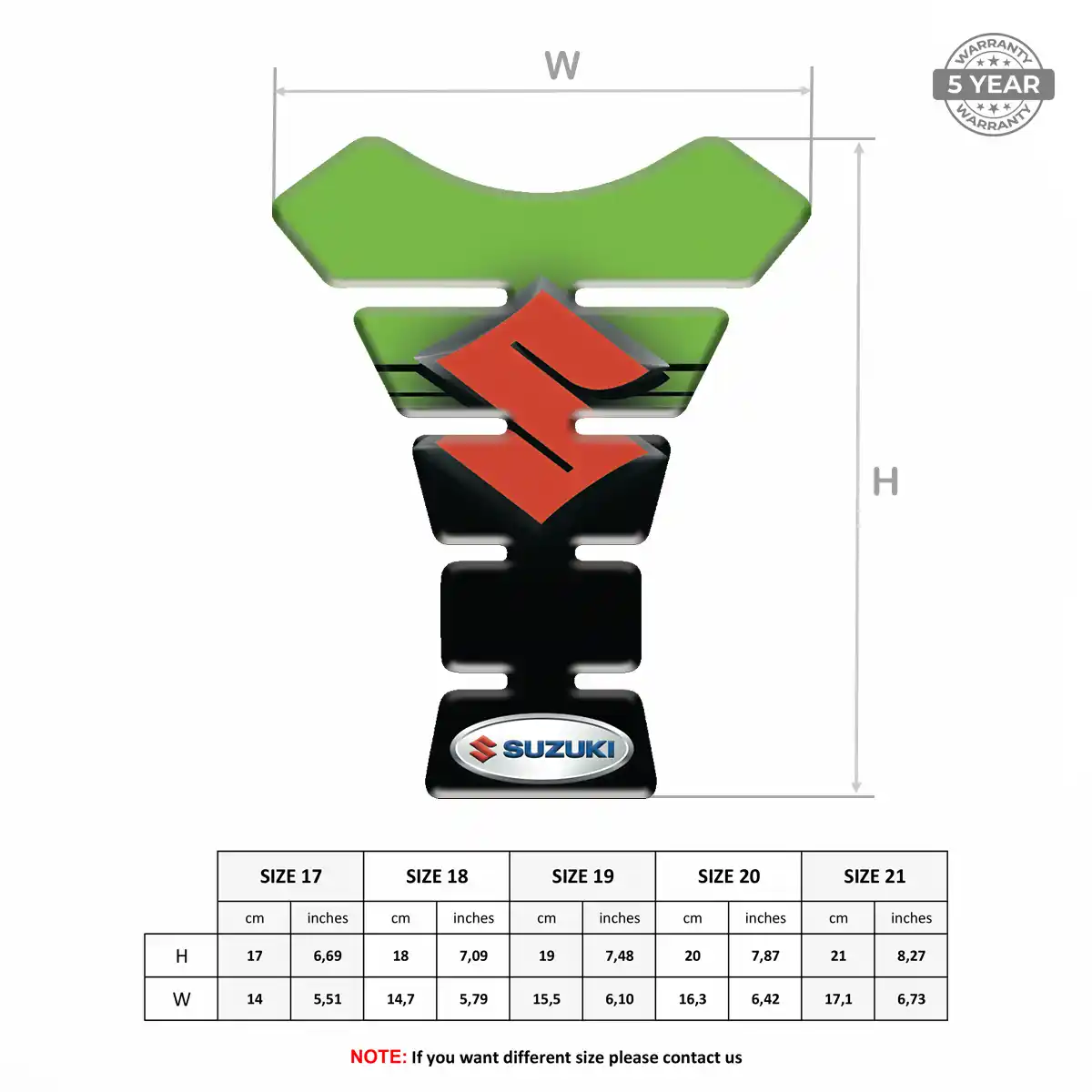 Suzuki Tank Protector Prestige Line