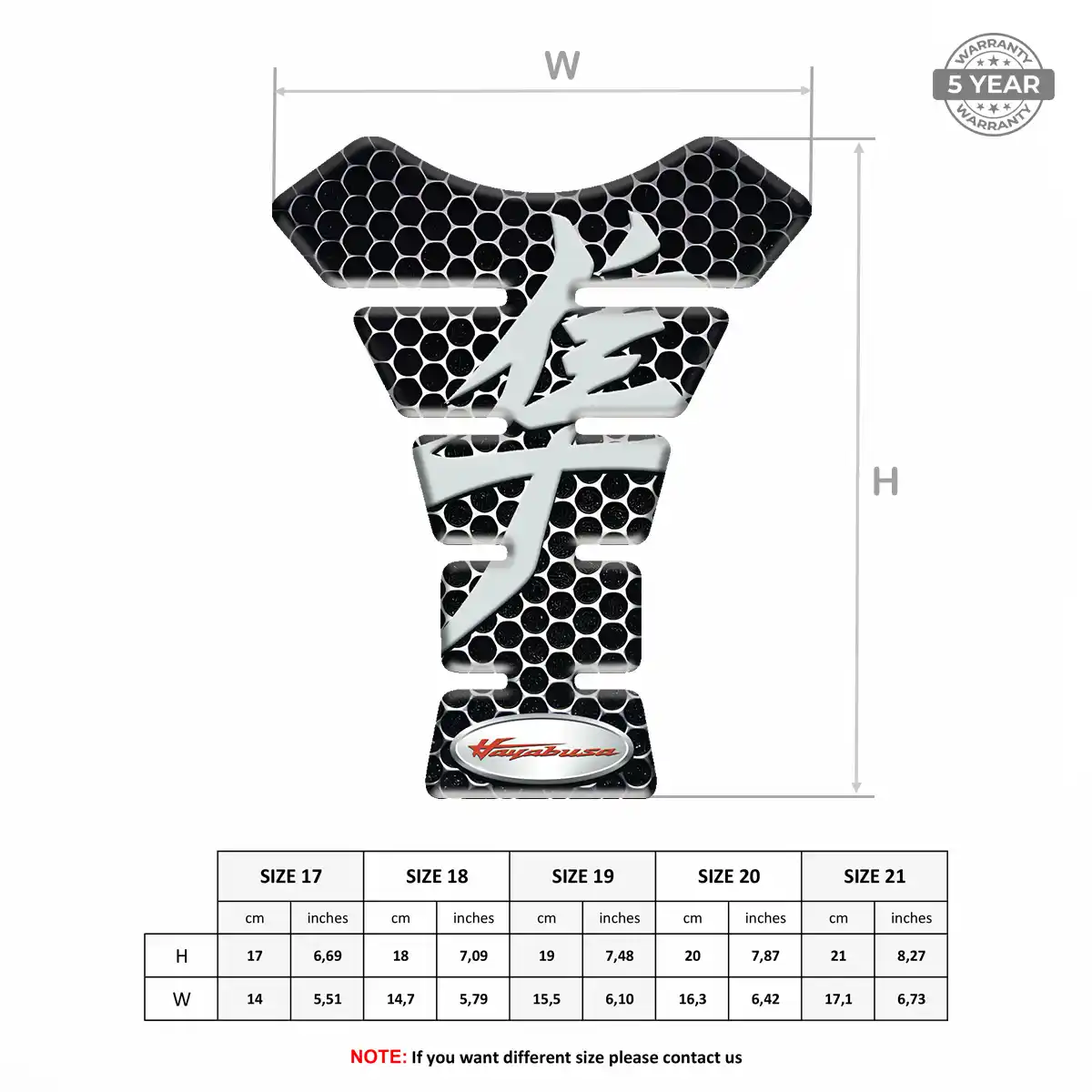 Suzuki Tank Protector Prime Quality