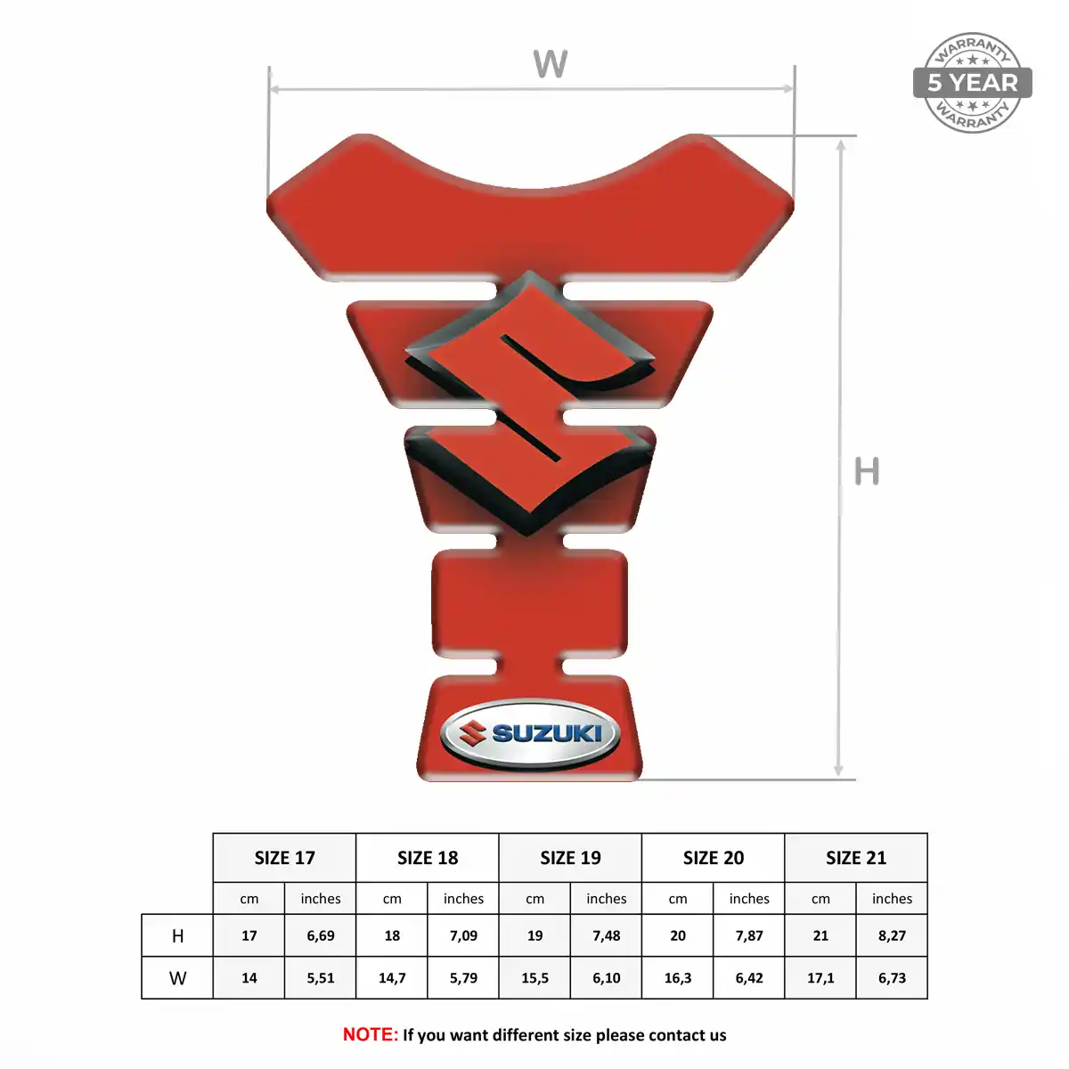 Suzuki Tank Protector Signature Grade