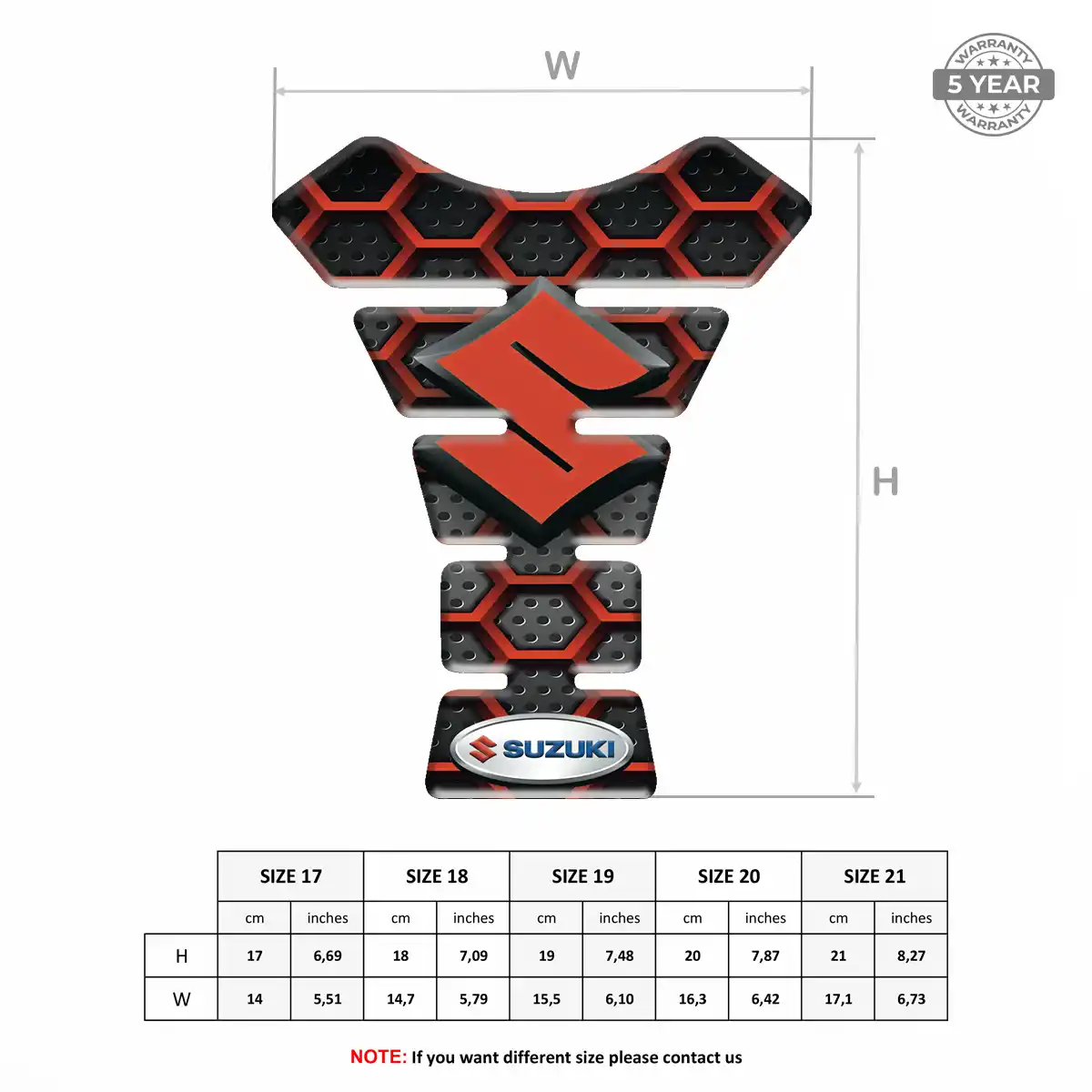 Suzuki Tank Protector Superior Craft