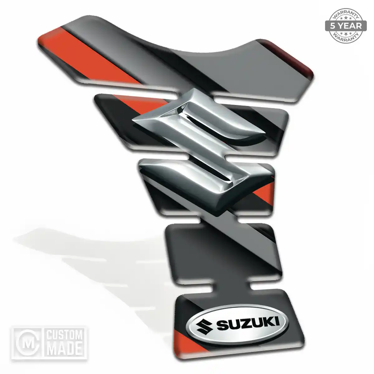 Suzuki Tank Scratch Protector Refined Design