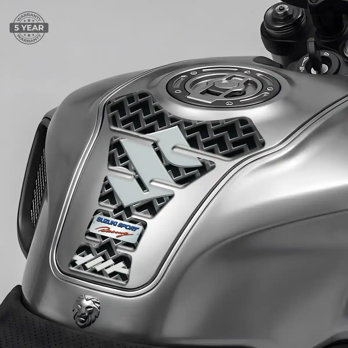 Suzuki Tank Sticker Refined Design