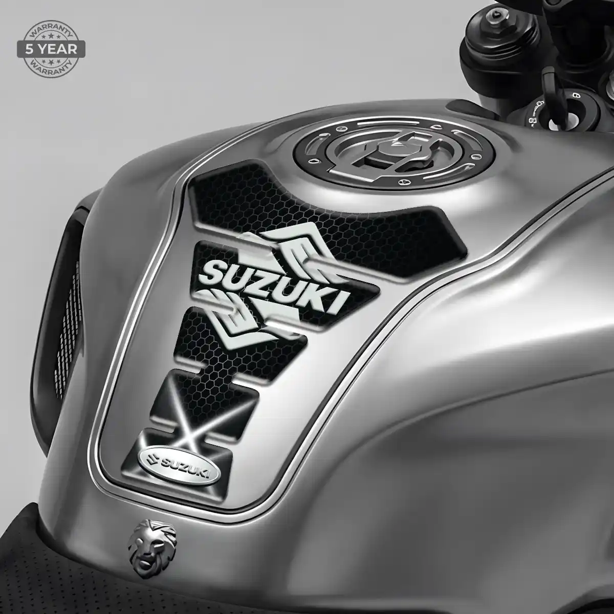 Suzuki Tank Sticker Sleek Style