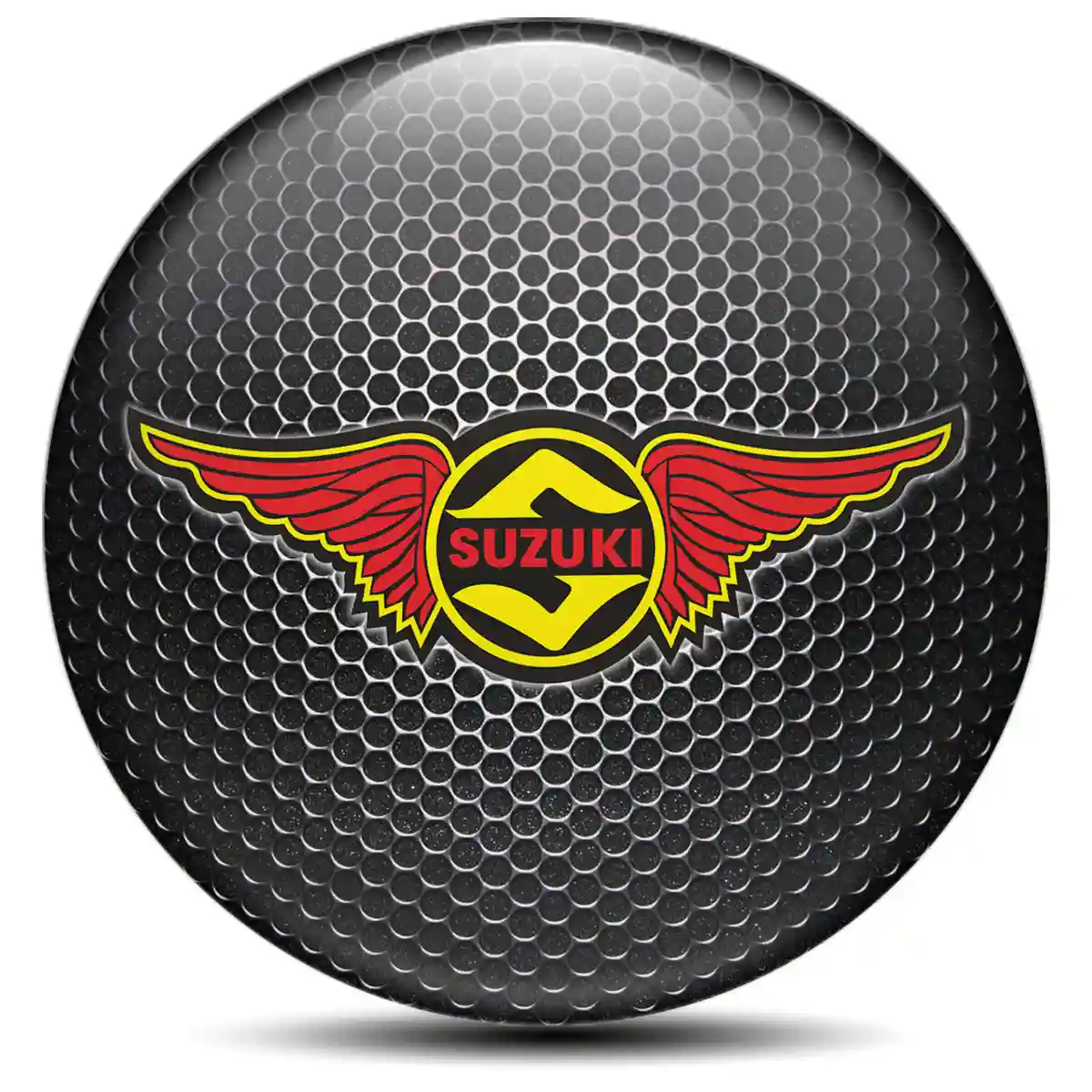 Suzuki Wheel Emblem Self-Adhesive Prime Quality