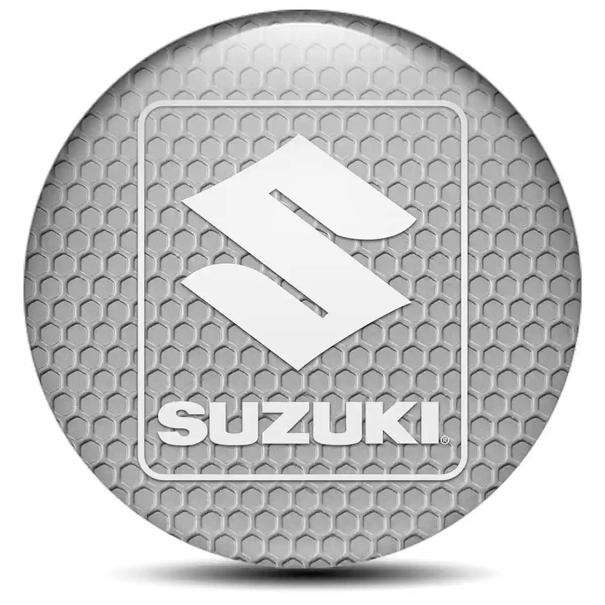 Suzuki Wheel Emblem Self-Adhesive Refined Design