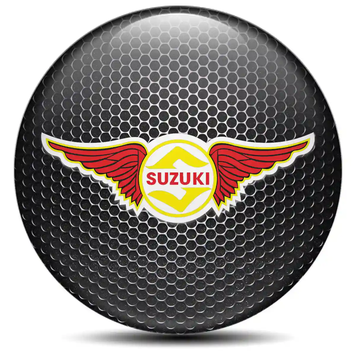 Suzuki Wheel Emblem Self-Adhesive Signature Grade
